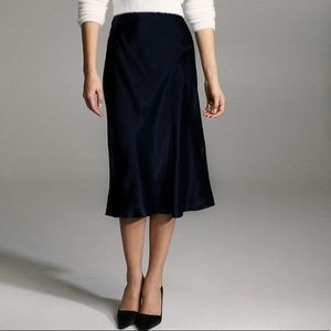 Black aritzia slip skirt